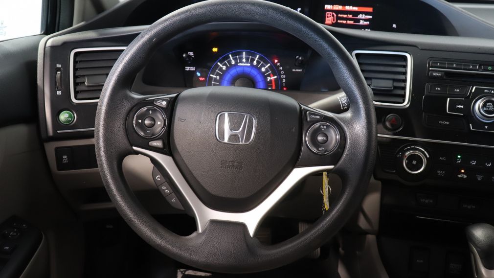 2013 Honda Civic LX AUTO A/C GR ELECT BLUETOOTH MAGS #7