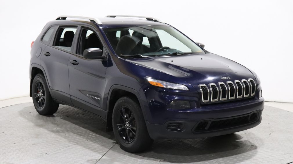 2014 Jeep Cherokee SPORT 4X4 AUTO A/C MAGS BLUETOOTH CAM RECUL #0