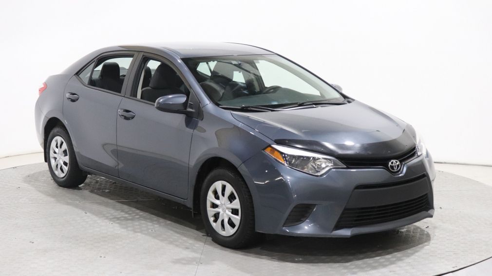 2014 Toyota Corolla CE MANUELLE GR ELECT BLUETOOTH #0