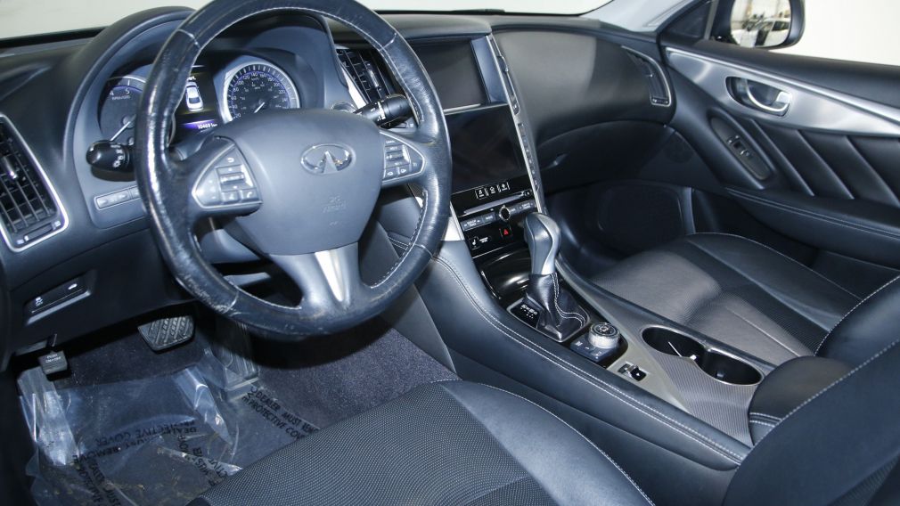 2015 Infiniti Q50 AWD AUTO AC GR ELEC CAMÉRA DE RECULE TOIT CUIR #9