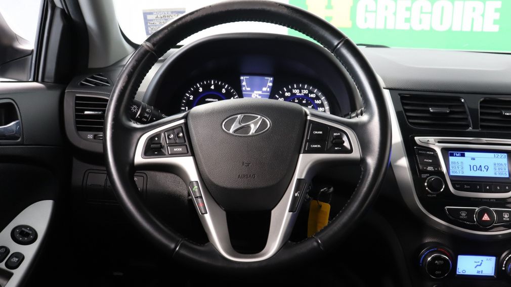 2014 Hyundai Accent GLS A/C GR ELECT TOIT MAGS BLUETOOTH #10