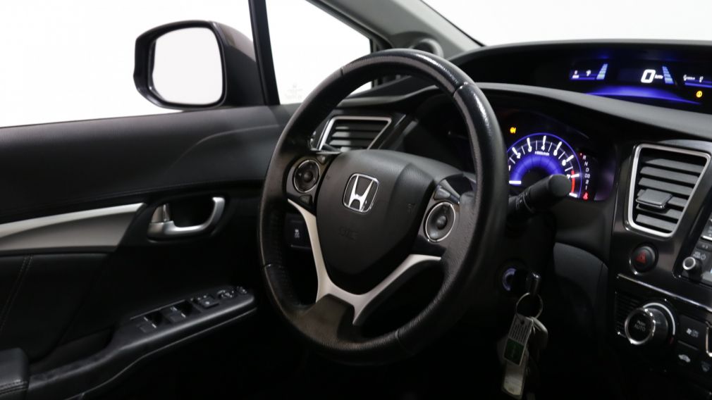 2013 Honda Civic TOURING AUTO A/C CUIR TOIT NAV MAGS BLUETOOTH #25