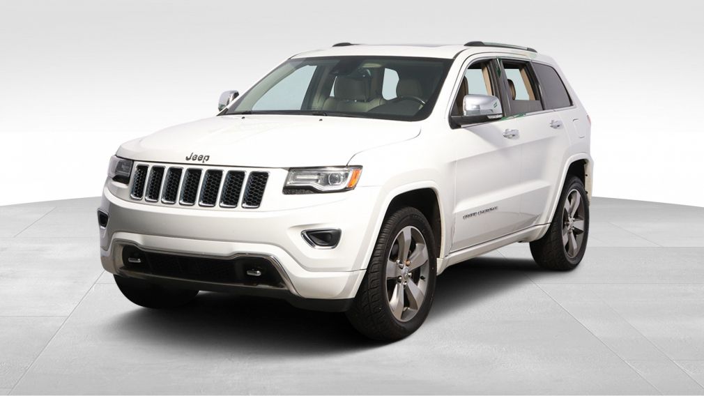 2014 Jeep Grand Cherokee OVERLAND 4X4 A/C CUIR TOIT MAV MAGS BLUETOOTH #3