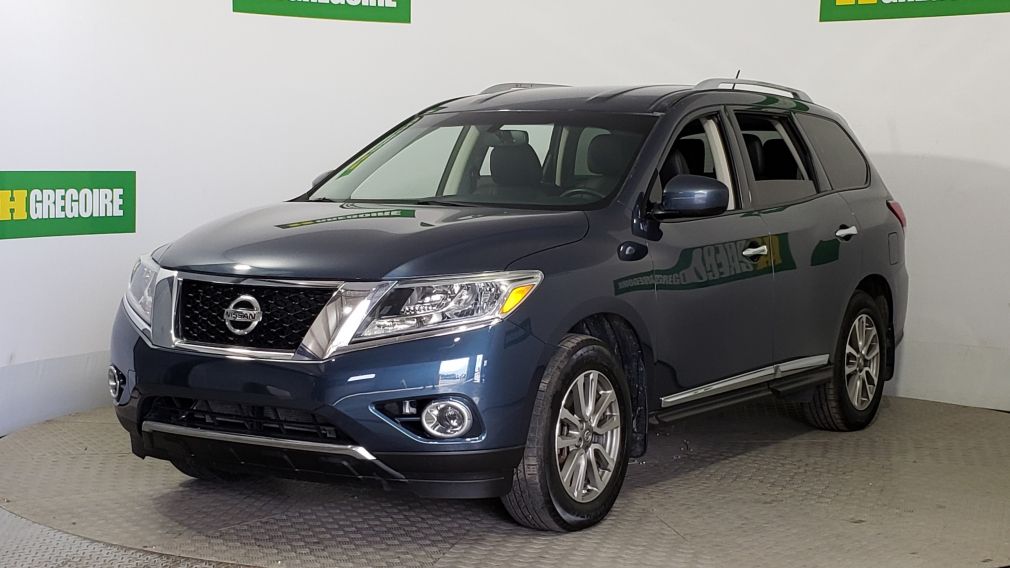 2014 Nissan Pathfinder SL AWD AUTO A/C 7 PASS CUIR TOIT MAGS CAM RECUL BL #2