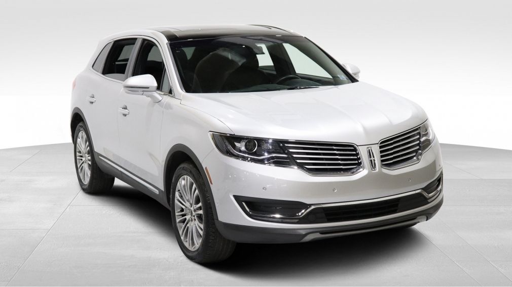 2018 Lincoln MKX RESERVE AWD CUIR TOIT PANO NAV MAGS CAM 360 #0