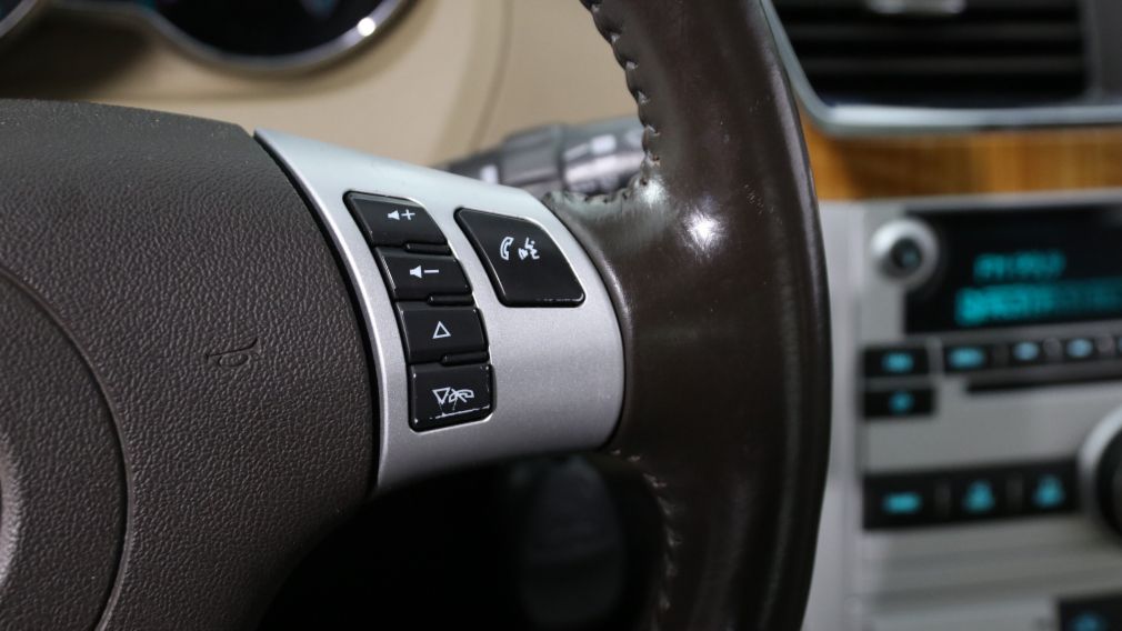 2011 Chevrolet Malibu LT PLATINUM EDITION TOIT BLUETOOTH CUIR MAGS #15