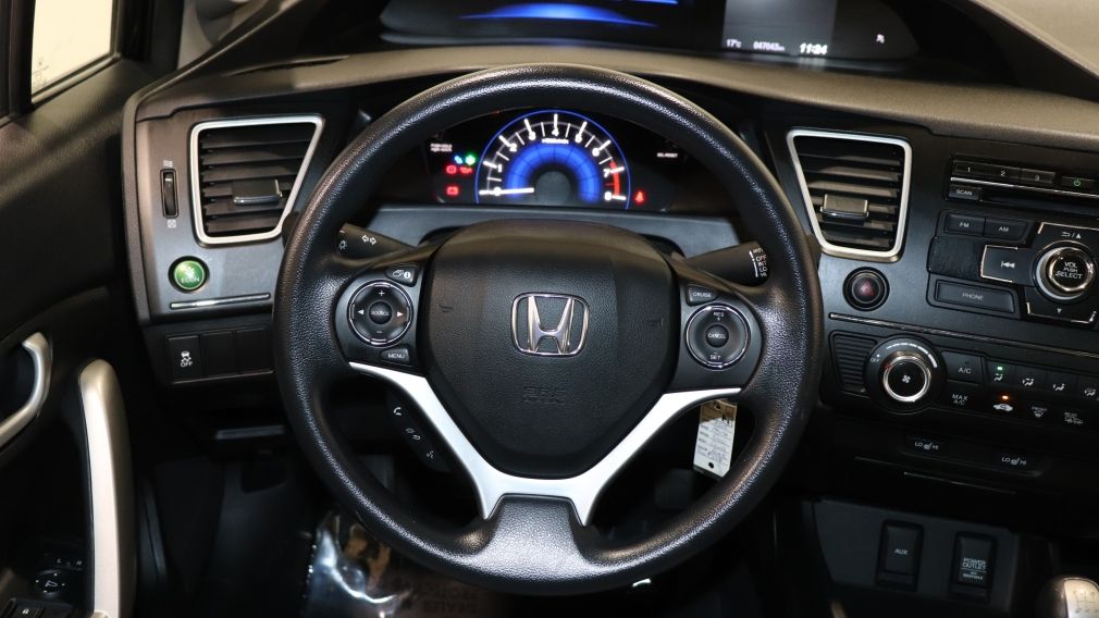 2015 Honda Civic LX MANUELLE A/C GR ELECT CAMERA RECUL  BLUETOOTH #14