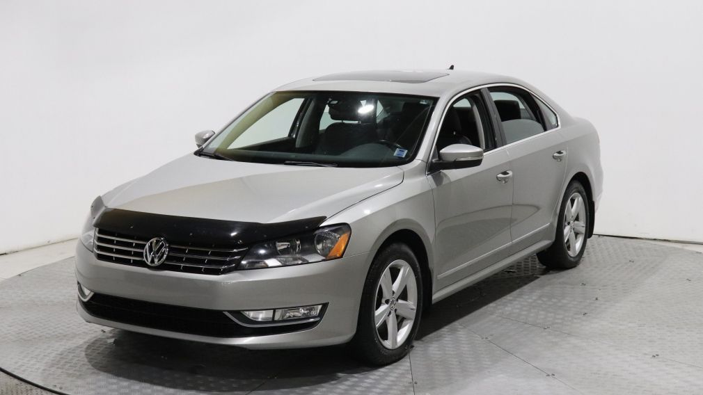 2014 Volkswagen Passat COMFORTLINE TDI DIESEL AUTO A/C CUIR TOIT MAGS #2