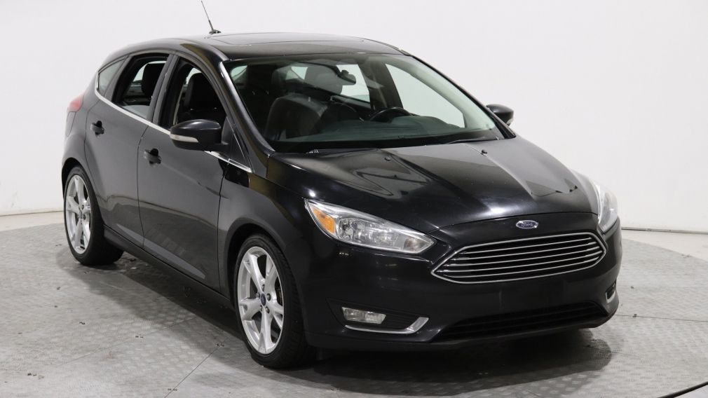 2015 Ford Focus TITANIUM AUTO A/C CUIR TOIT MAGS CAMÉRA RECUL #0