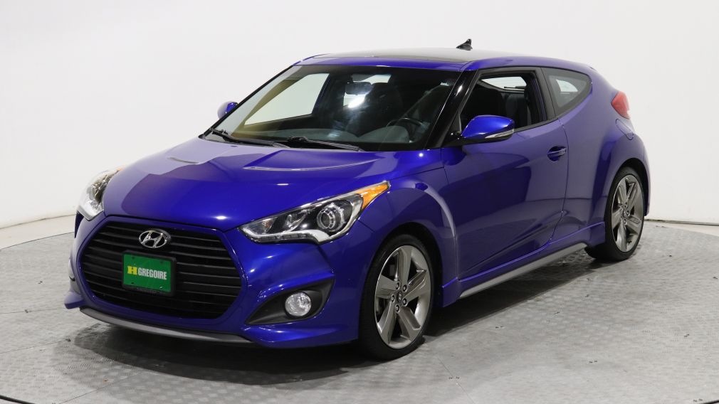 2014 Hyundai Veloster Turbo AUTO A/C CUIR CAMERA RECUL NAVIGATION BLUETO #3