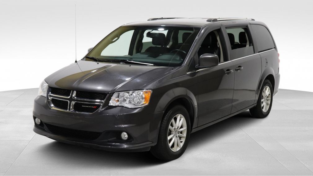 2018 Dodge GR Caravan SXT PREM+ AUTO A/C GR ELECT 7 PASS CUIR MAGS BLUET #3