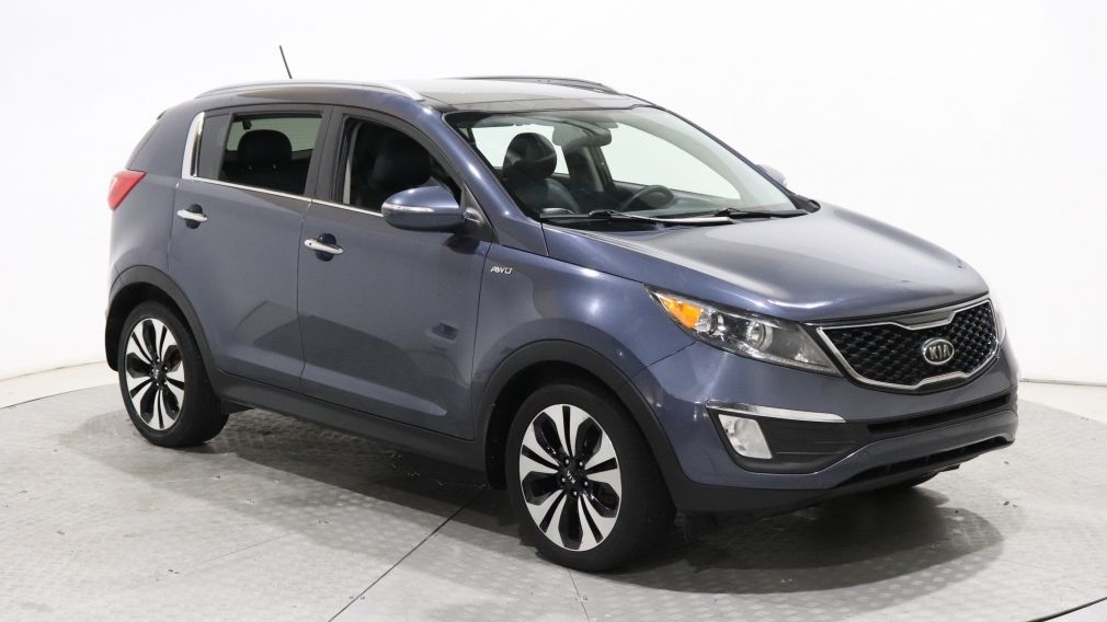 2012 Kia Sportage SX LUXE TURBO AWD AUTO CUIR TOIT PANO MAGS #0