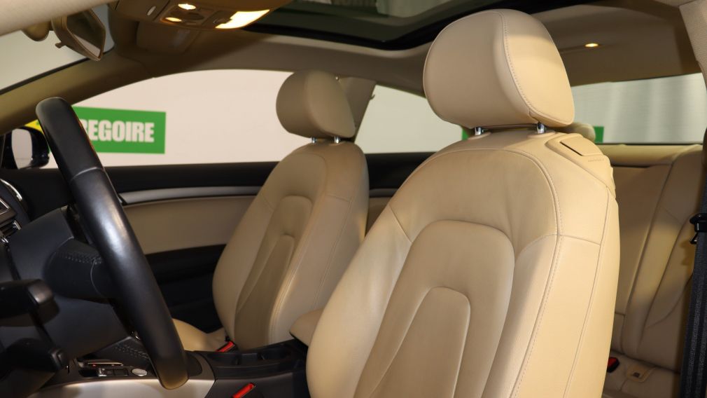 2015 Audi A5 KOMFORT AWD AUTO A/C GR ELECT CUIR TOIT MAGS BLUET #10