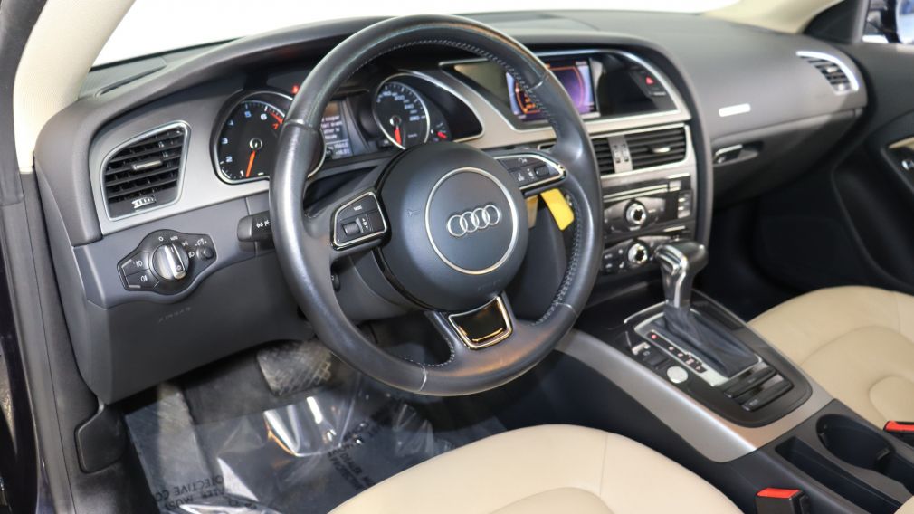 2015 Audi A5 KOMFORT AWD AUTO A/C GR ELECT CUIR TOIT MAGS BLUET #9