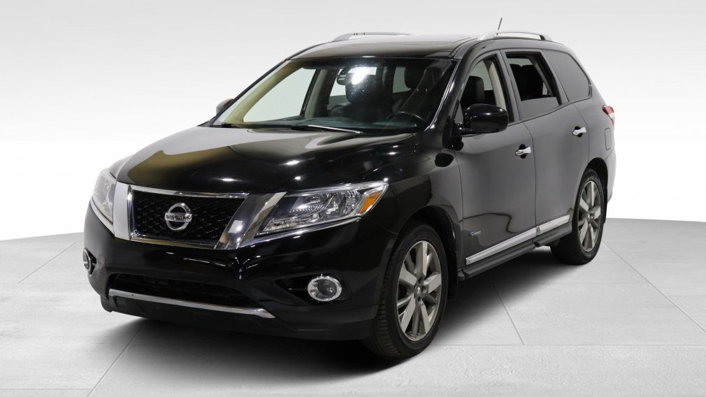 2014 Nissan Pathfinder PLATINUM PREMIUM HYBRID AWD CUIR TOIT NAV MAGS #2