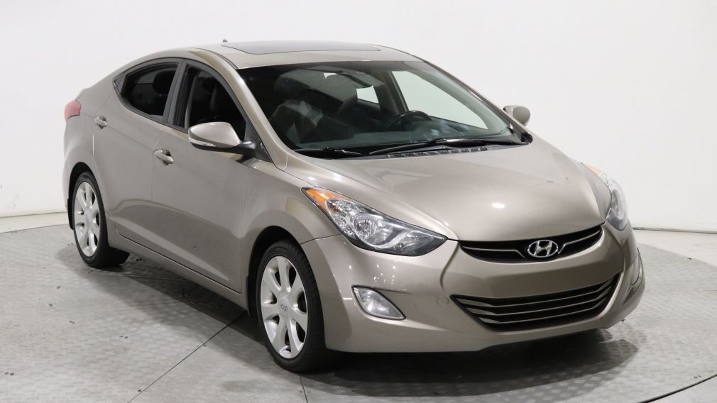 2013 Hyundai Elantra Limited AUTO A/C GR ELECT MAGS TOIT CUIR BLUETOOTH #0