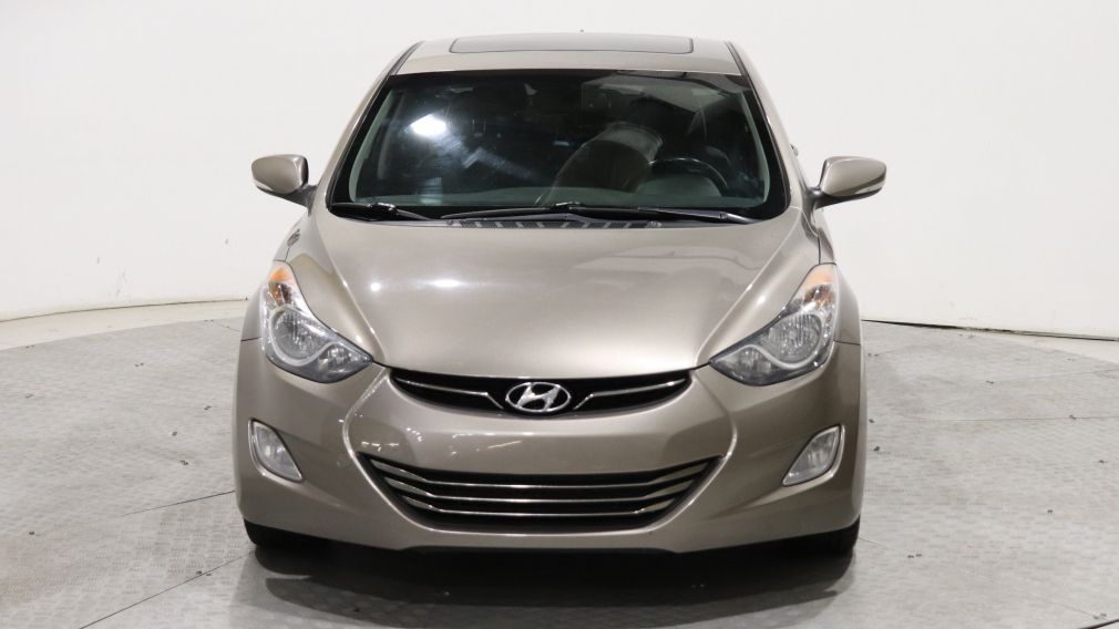 2013 Hyundai Elantra Limited AUTO A/C GR ELECT MAGS TOIT CUIR BLUETOOTH #2