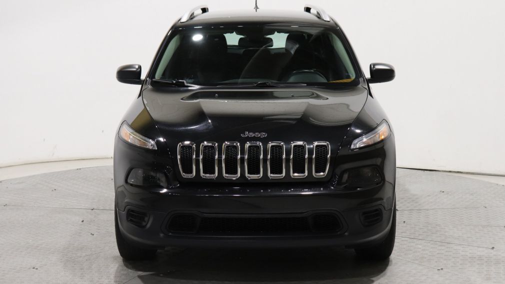 2016 Jeep Cherokee SPORT V6 AUTO AWD GROUPE REMORQUAGE CAMERA RECUL #2