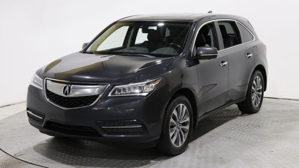 2016 Acura MDX TECH PACK AWD CUIR TOIT NAVIGATION DVD CAMÉRA RECU #3