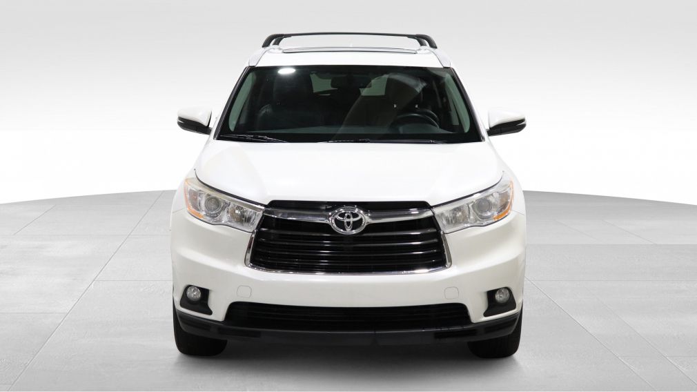 2015 Toyota Highlander XLE  AUTO 7 PASS A/C TOIT OUVRANT NAVIGATION CUIR #2