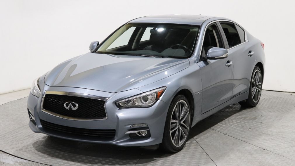 2015 Infiniti Q50 4dr Sdn AWD AUTO A/C TOIT CUIR MAGS NAVIGATION #3