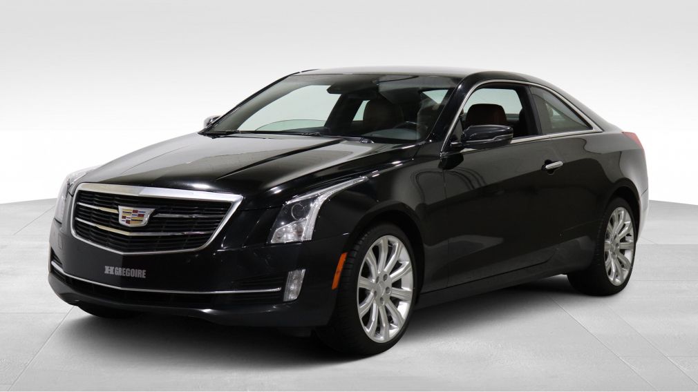 2015 Cadillac ATS LUXURY COUPE AWD CUIR BRUN MAGS #2