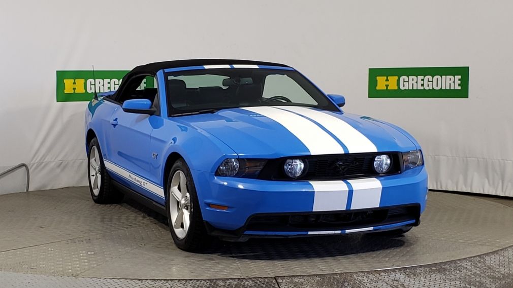 2010 Ford Mustang GT CONVERTIBLE AUTO A/C CUIR MAGS #0