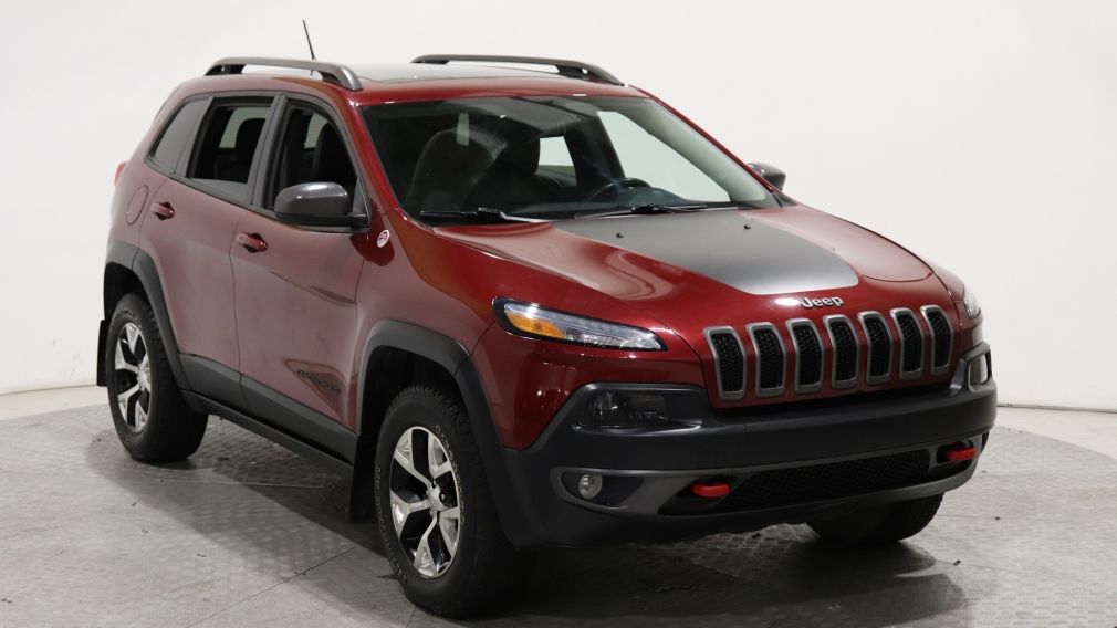 2014 Jeep Cherokee TRAILHAWK 4X4 CUIR TOIT NAV MAGS BLUETOOTH CAM REC #0