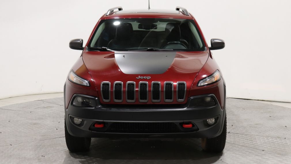 2014 Jeep Cherokee TRAILHAWK 4X4 CUIR TOIT NAV MAGS BLUETOOTH CAM REC #1