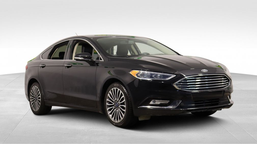 2017 Ford Fusion SE AWD CUIR TOIT NAV MAGS BLUETOOTH CAM RECUL #0