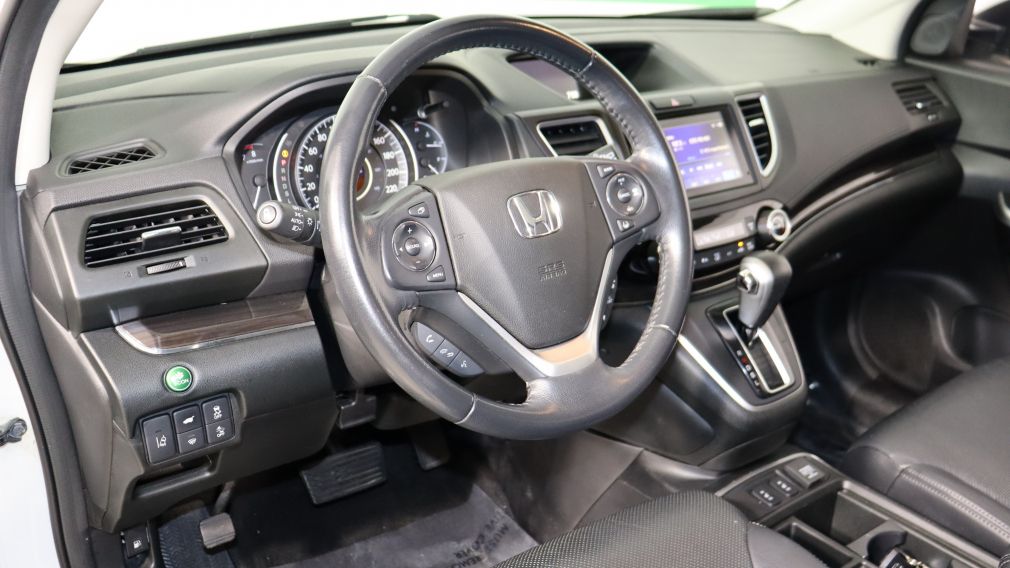 2015 Honda CRV TOURING AWD CUIR TOIT NAV MAGS CAM RECUL #8