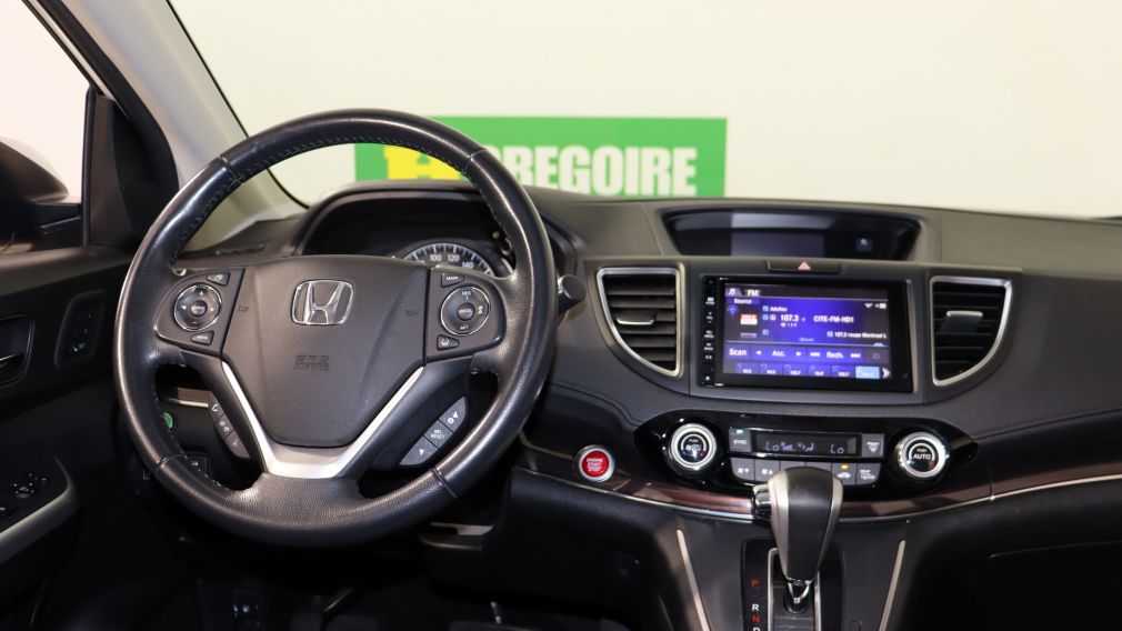 2015 Honda CRV TOURING AWD CUIR TOIT NAV MAGS CAM RECUL #18
