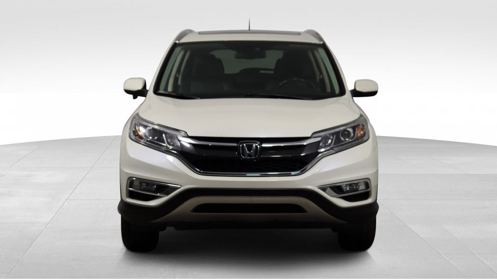 2015 Honda CRV TOURING AWD CUIR TOIT NAV MAGS CAM RECUL #2
