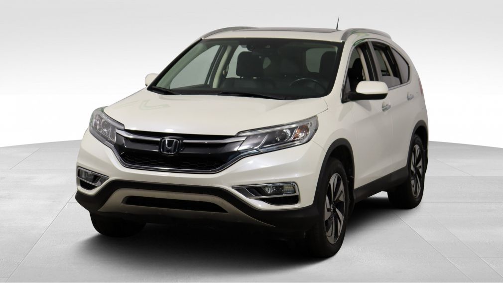 2015 Honda CRV TOURING AWD CUIR TOIT NAV MAGS CAM RECUL #3