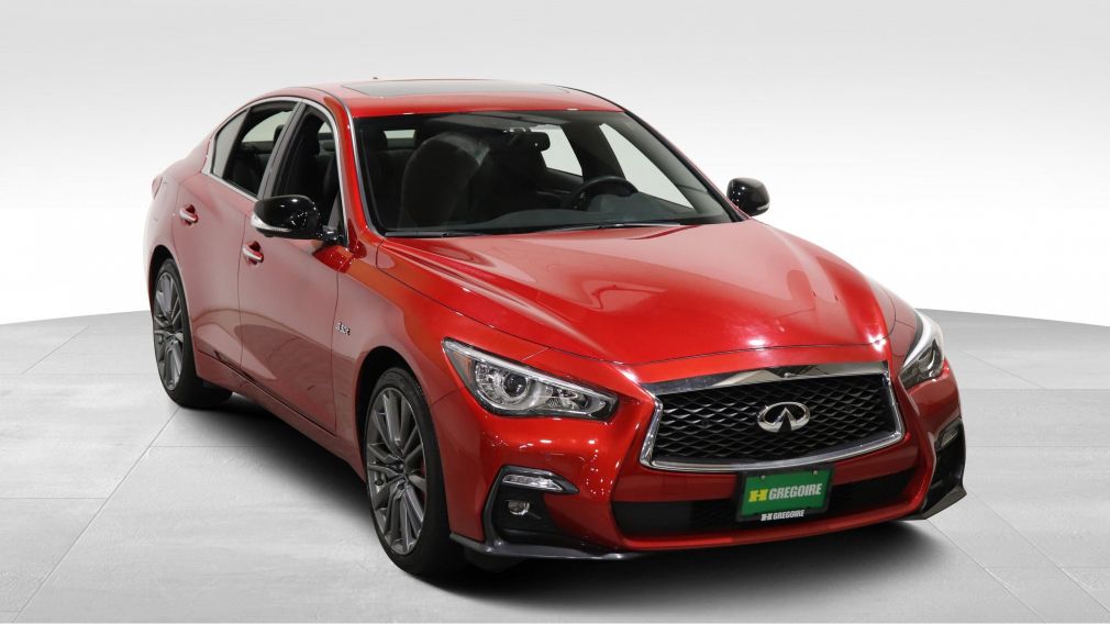 2018 Infiniti Q50 RED SPORT 400 AWD NAVIGATION TOIT OUVRANT 360 CAM #0