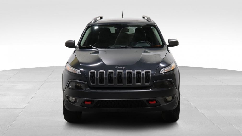 2016 Jeep Cherokee Trailhawk 4x4 AUTO AC GR ELEC CAMÉRA DE RECULE TOI #0