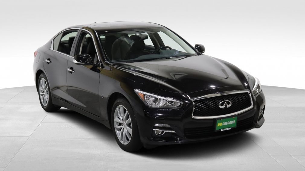 2015 Infiniti Q50 4dr Sdn AWD AUTO A/C NAVIGATION CUIR TOIT BLUETOOT #0