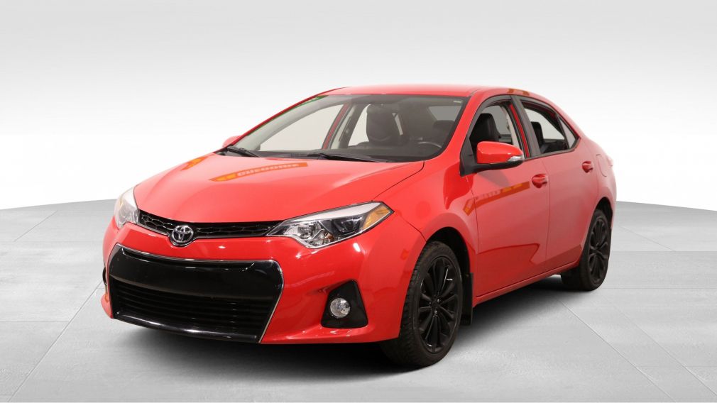 2015 Toyota Corolla S AUTO A/C CUIR MAGS CAM RECUL BLUETOOTH #2