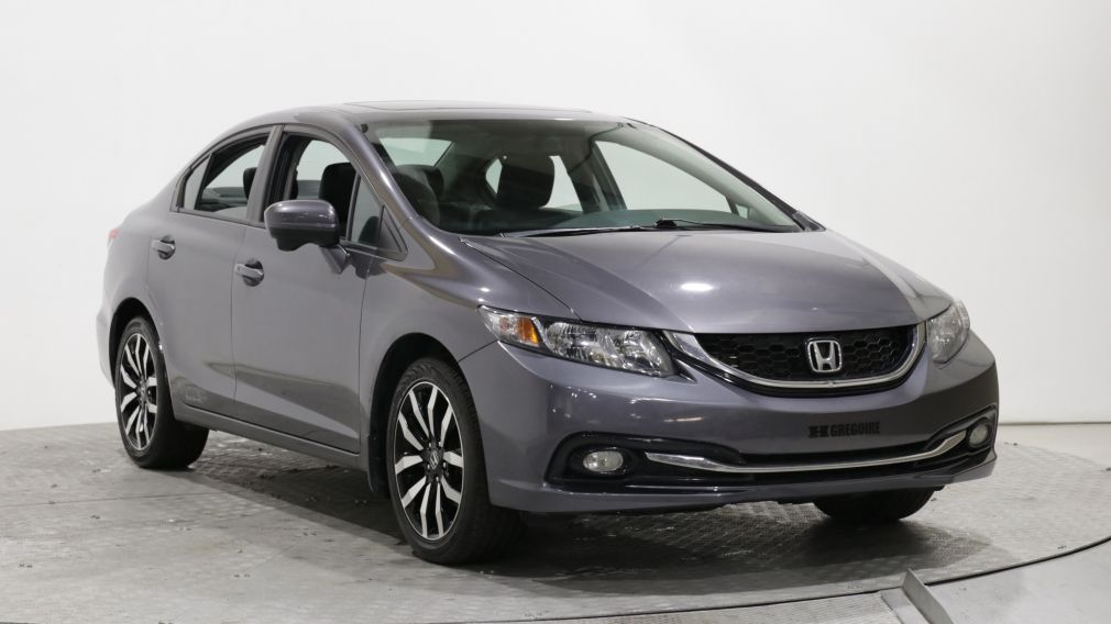 2014 Honda Civic TOURING AUTO A/C CUIR TOIT NAV MAGS CAM RECUL #0