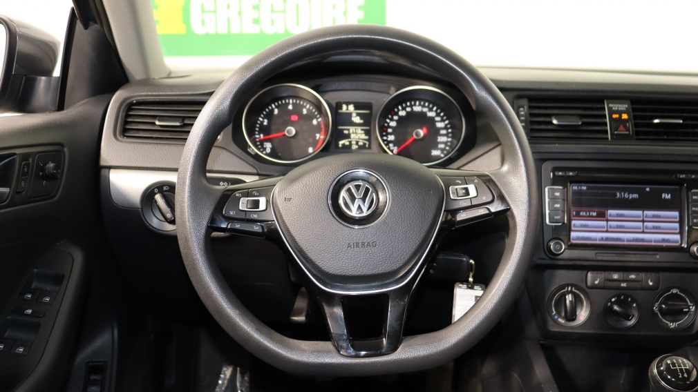 2015 Volkswagen Jetta TRENDLINE+ A/C GR ELECT CAM RECUL BLUETOOTH #14