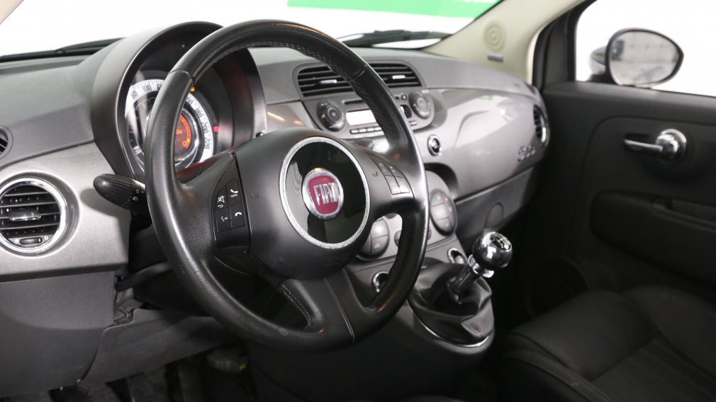 2012 Fiat 500 LOUNGE A/C GR ELECT CUIR TOIT MAGS BLUETOOTH #8