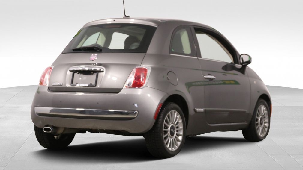 2012 Fiat 500 LOUNGE A/C GR ELECT CUIR TOIT MAGS BLUETOOTH #6
