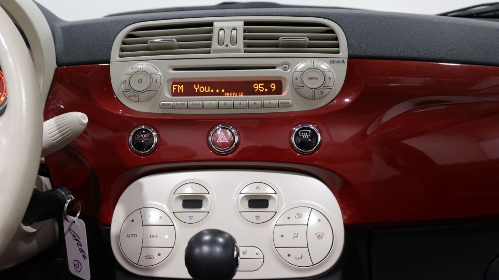 2012 Fiat 500 LOUNGE AUTO A/C CUIR TOIT MAGS BLUETOOTH #14