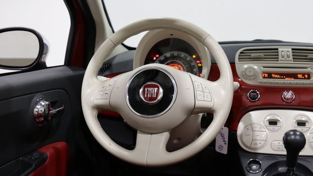2012 Fiat 500 LOUNGE AUTO A/C CUIR TOIT MAGS BLUETOOTH #13