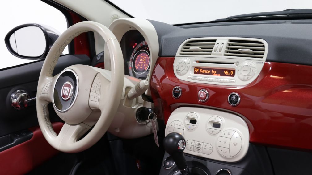 2012 Fiat 500 LOUNGE AUTO A/C CUIR TOIT MAGS BLUETOOTH #19