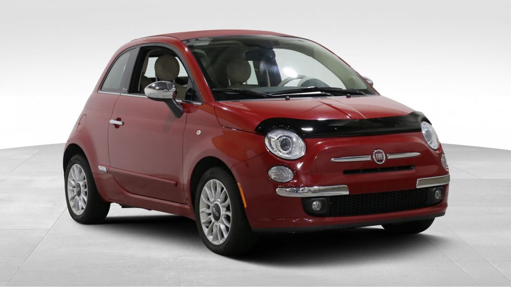 2012 Fiat 500 LOUNGE AUTO A/C CUIR TOIT MAGS BLUETOOTH #0