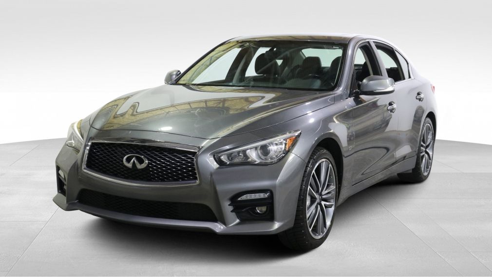 2014 Infiniti Q50 SPORT AWD A/C CUIR TOIT NAV MAGS CAM RECUL #2