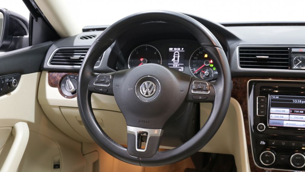 2012 Volkswagen Passat TDI SEL AUTO A/C CUIR TOIT MAGS CAM RECUL BLUETOOT #15