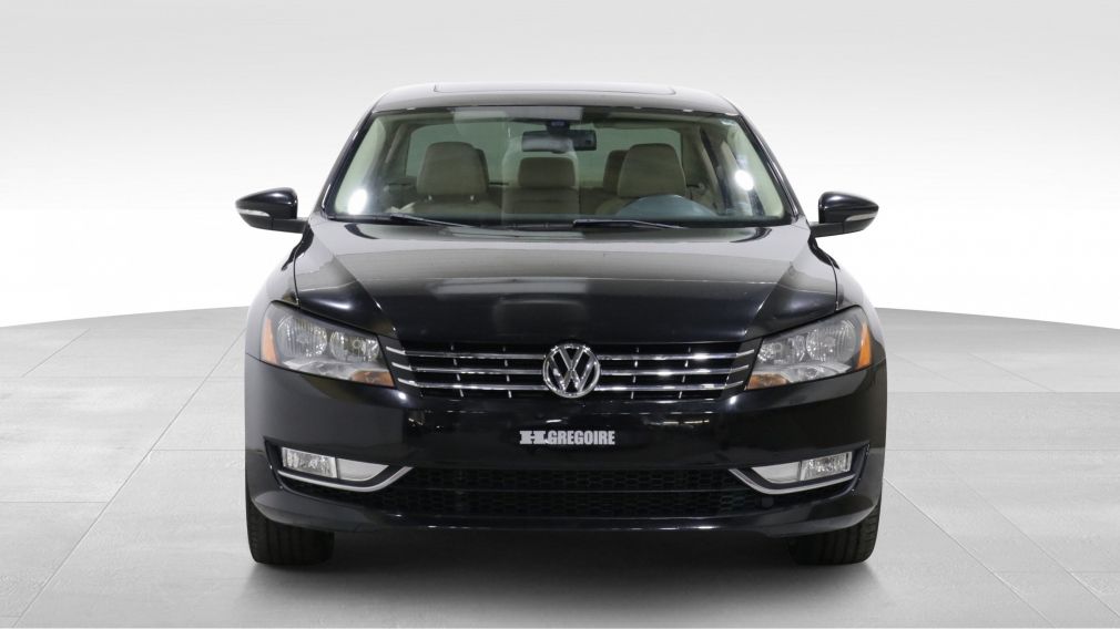 2012 Volkswagen Passat TDI SEL AUTO A/C CUIR TOIT MAGS CAM RECUL BLUETOOT #1