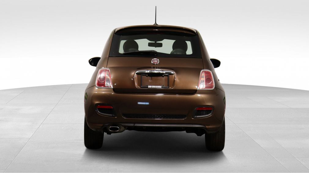 2012 Fiat 500 SPORT A/C GR ELECT CUIR TOIT MAGS BLUETOOTH #6